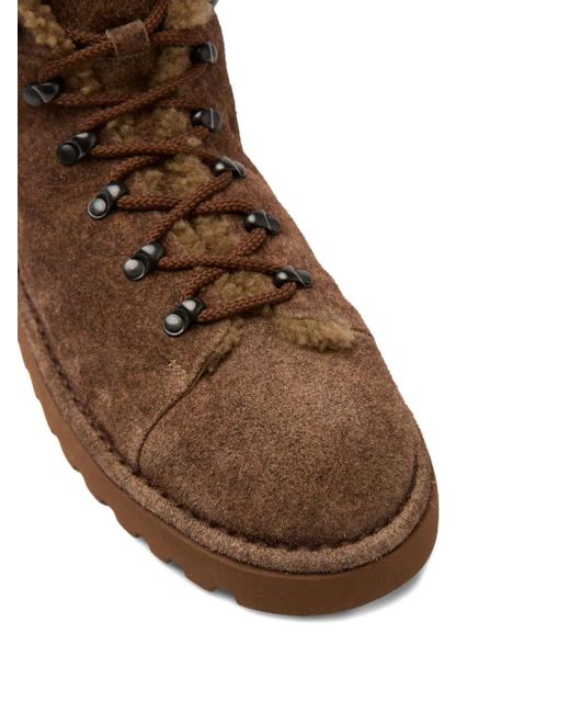 Marsèll Brown Pallottola Crepping Boots for men