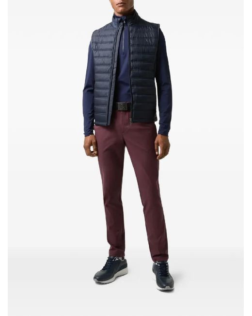 Bogner Blue Harry Mock-Neck Base Layers for men