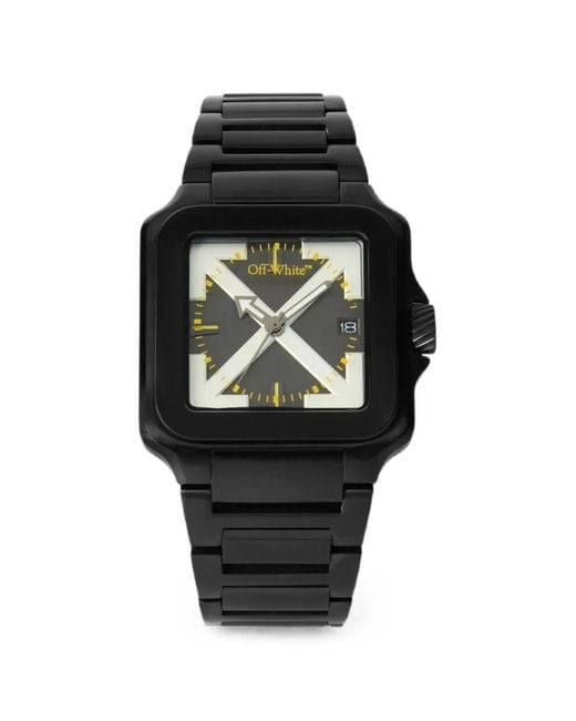 Off-White c/o Virgil Abloh Black Proto Layer 42,8Mm Watch for men