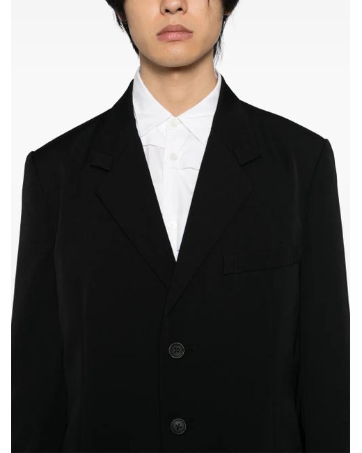 メンズ Yohji Yamamoto ギャバジン ジャケット ブラック | Lyst メンズ Yohji Yamamoto ギャバジン ジャケット ブラック | Lyst