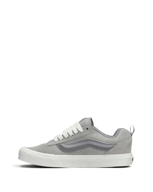 Vans White Knu Skool Sneakers