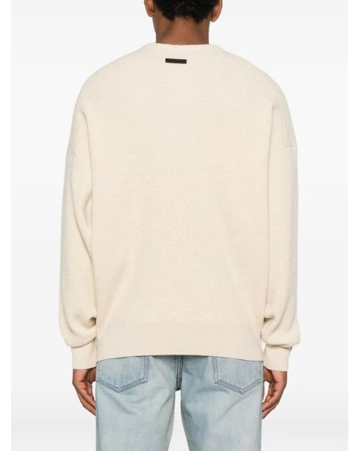 Jersey con botones Fear Of God de hombre de color Natural
