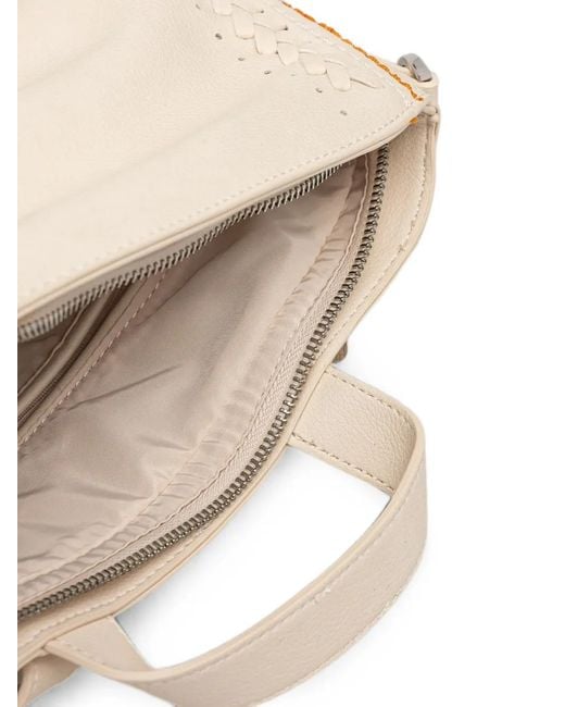 Desigual Natural Braided-Panel Backpack