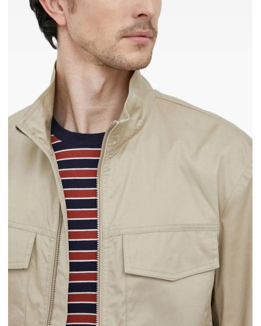 Veste À Poche À Rabat Sisley pour homme en coloris Natural