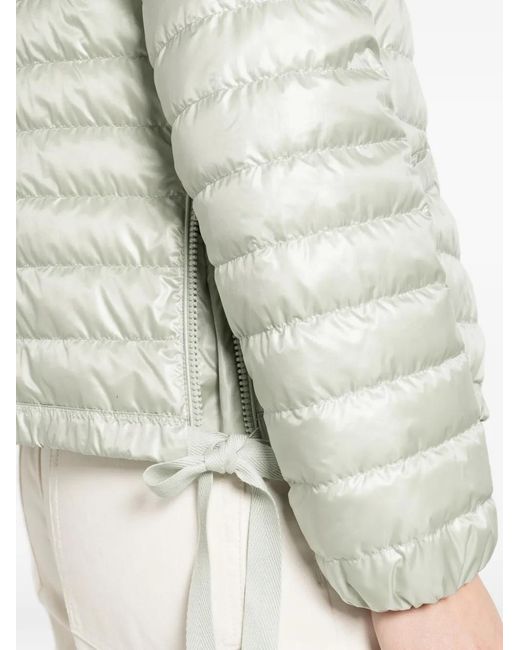 Moncler White Azalee Short Down Jacket