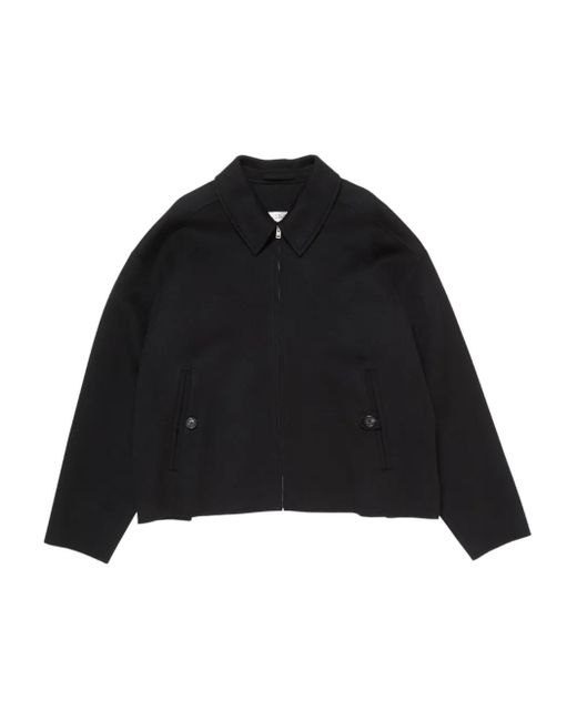 メンズ Acne ジップアップ ジャケット Black