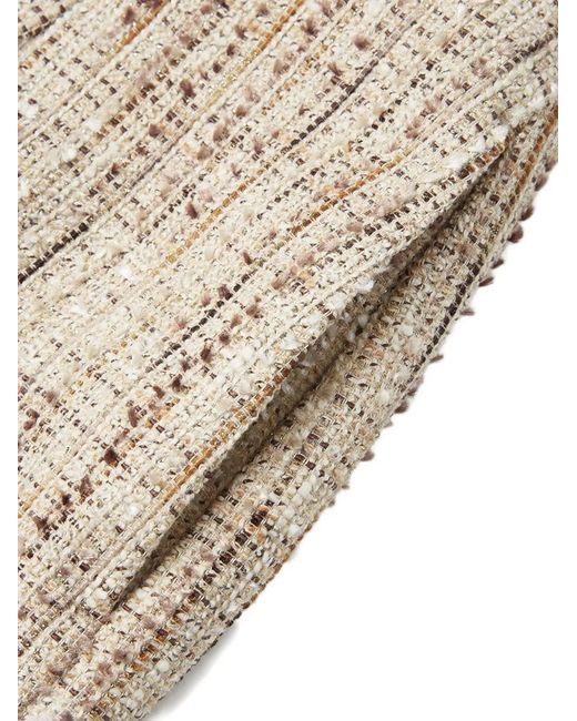 Shanghai Tang Natural Textured Skirt