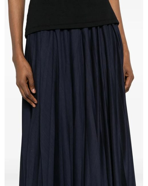 Dusan Blue Pleated Pants