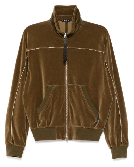 メンズ Tom Ford ジップジャケット Green