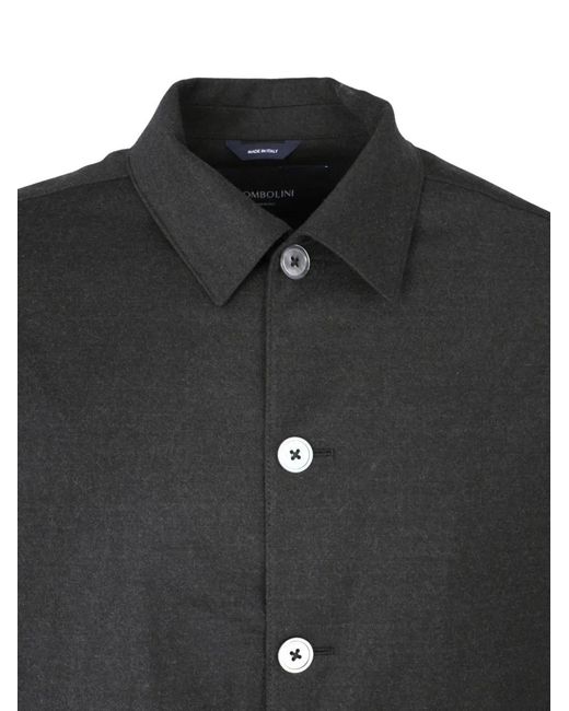 Tombolini Black Zero Gravity Shirt Jacket for men