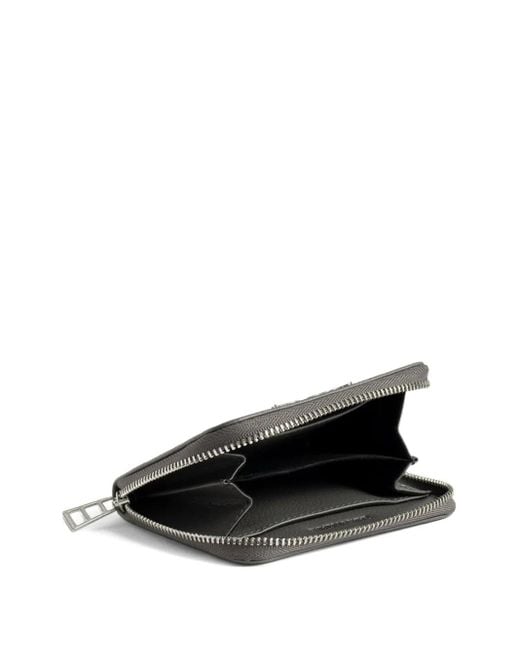 Zadig & Voltaire Gray Zip-Around Wallet