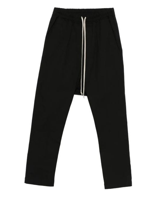 メンズ Rick Owens ドローストリング パンツ Black