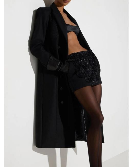 Elisabetta Franchi Black Coat