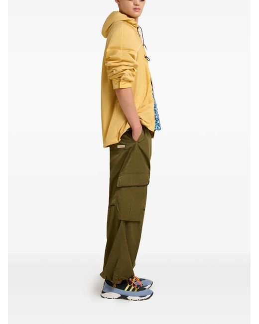 Marni Yellow Drawstring-Hooded Jacket for men