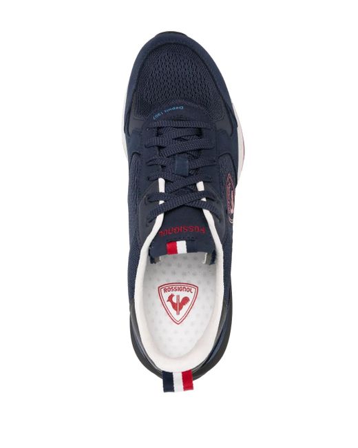 Rossignol Blue Heritage Retro Sneakers for men