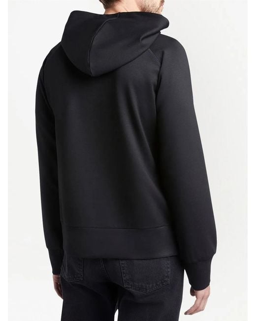 Giuseppe Zanotti Black Lr-21 Crystal-Embellished Logo Hoodie for men