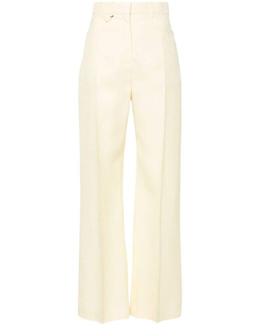 Jacquemus Natural High-waisted Trousers