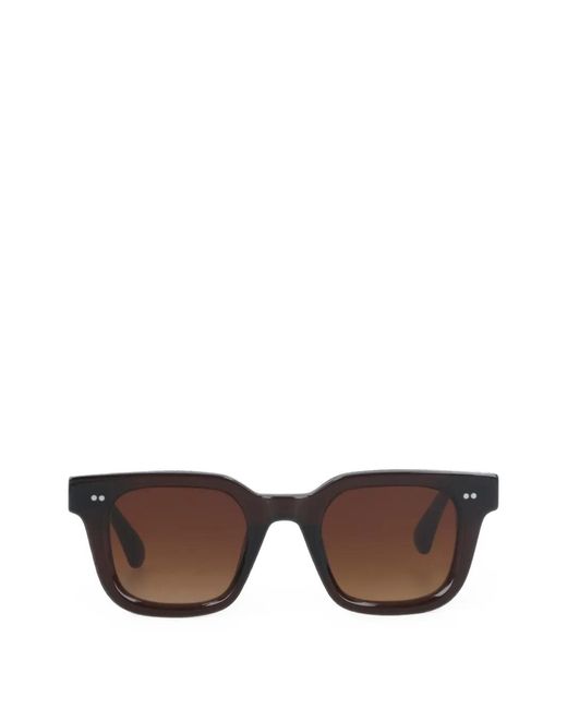 Chimi Brown Square-Frame Sunglasses