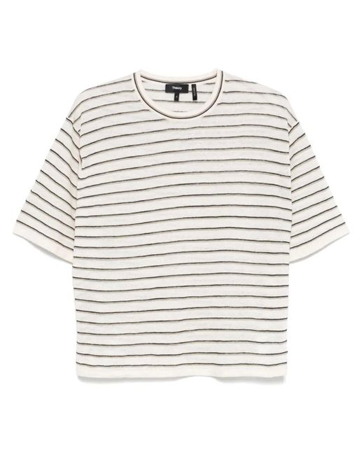 Theory ボーイフレンド Tシャツ White