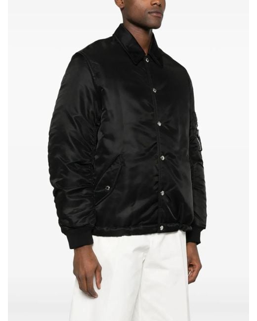 McQueen Black Coach Jacket for men