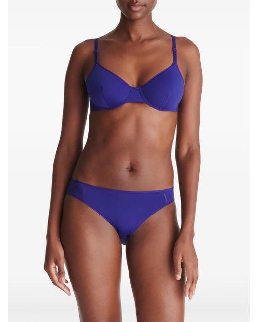 Eres Blue Ilona Soyeuse Full-Cup Bra