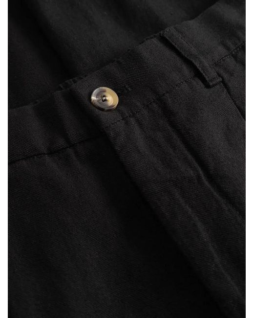 Gabba Black Pantalon Napoli 19 À Plis for men