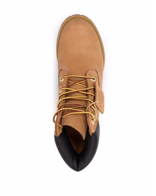 Timberland Brown Leather Lace-up Boots