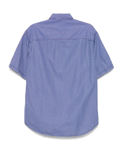 Chocoolate Blue Striped Shirt for men