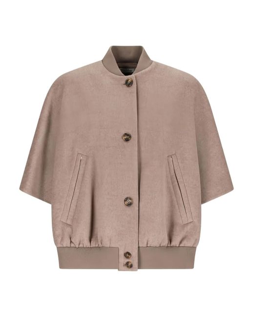 Max Mara Leticia ショートスリーブ ジャケット Natural