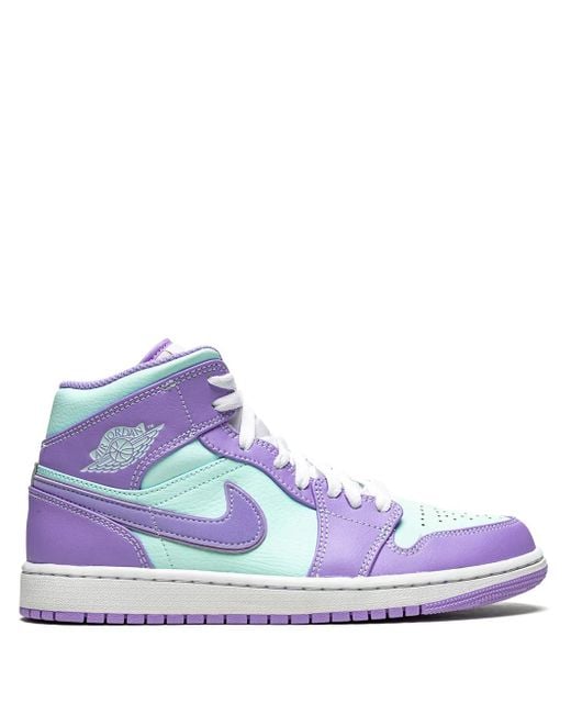 Nike Purple Air 1 Mid Pulse/Glacier" Sneakers for men