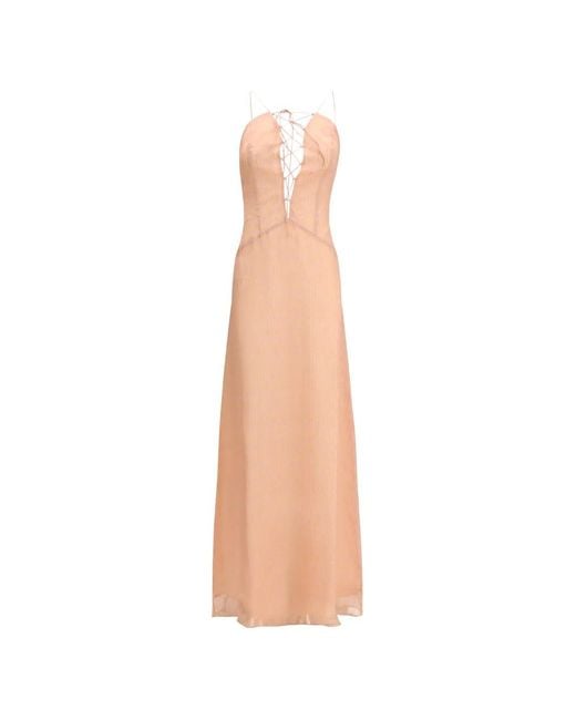 Kristina Ti White Floral Print Maxi Dress