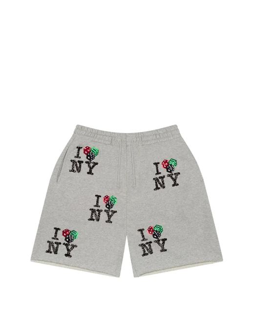 DENIM TEARS White Cee-Lo Ny Shorts for men