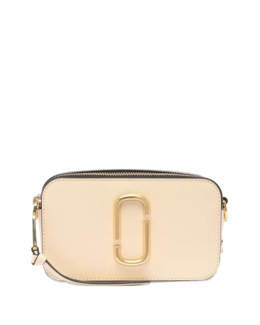 Borsa A Spalla The Snapshot di Marc Jacobs in Natural