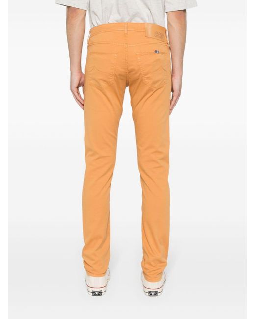 Jacob Cohen Nick Slim-Fit-Jeans in Orange für Herren