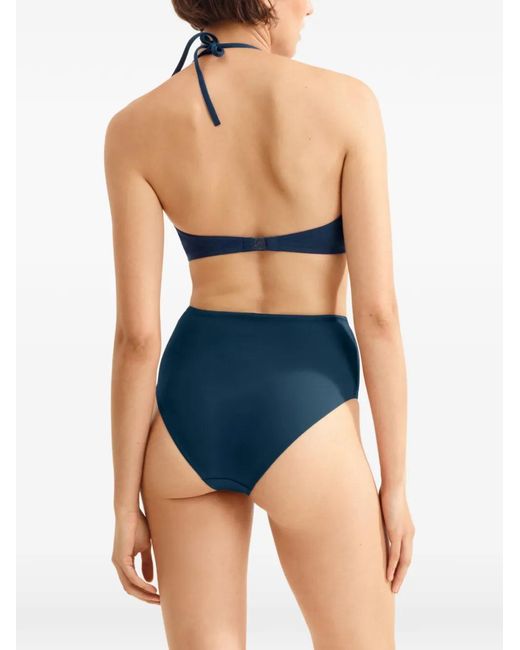 Eres Blue Remember High-Waisted Bikini Bottoms