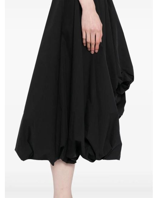 JNBY Black Asymmetrischer Faltenrock