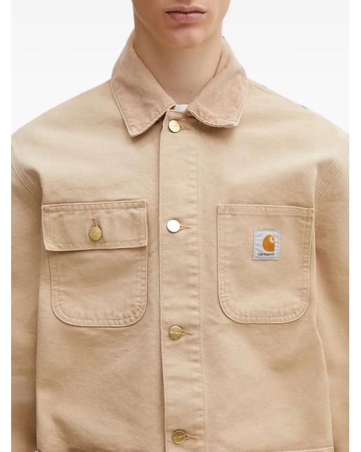 Carhartt Natural Michigan Patch-Pocket Jacket for men