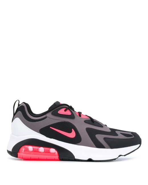 Nike Rubber Air Max 200 Sneakers in Black for Men - Lyst