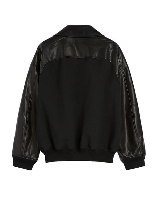 Jil Sander Leren Jack in het Black voor heren