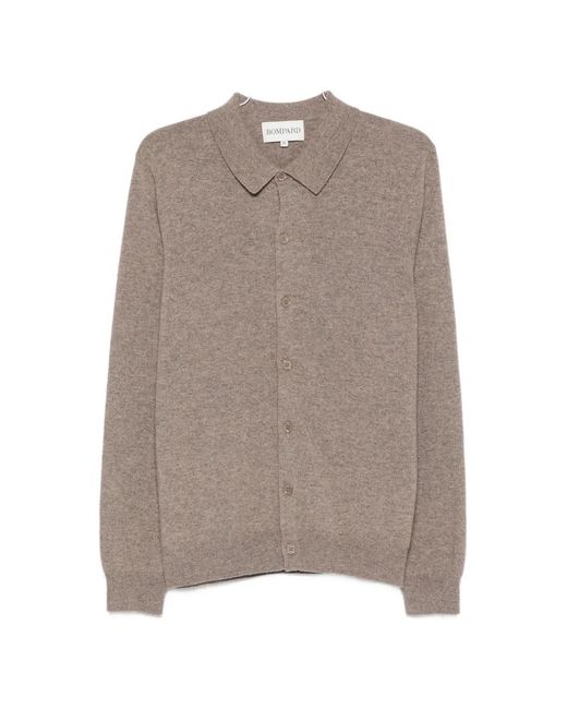 Bompard Brown César Cardigan for men