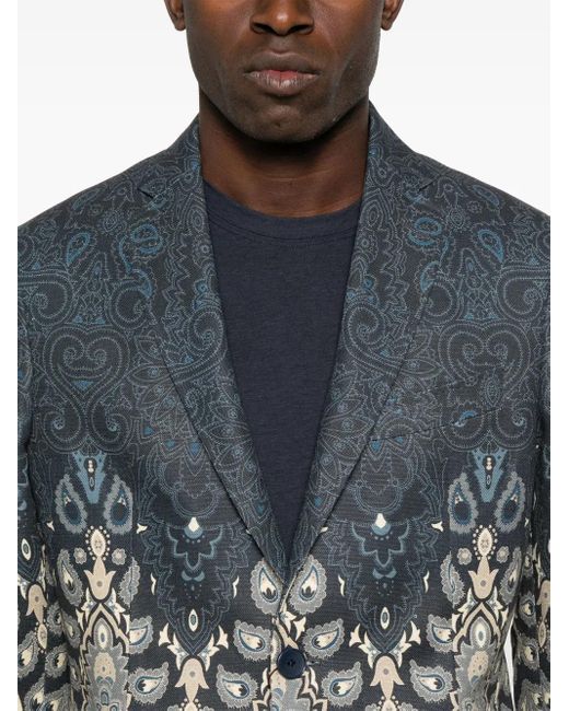 Etro Gray Jackets for men