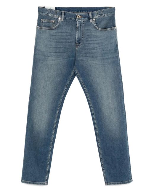 Eleventy Jeans Met Vijf Zakken in het Blue voor heren