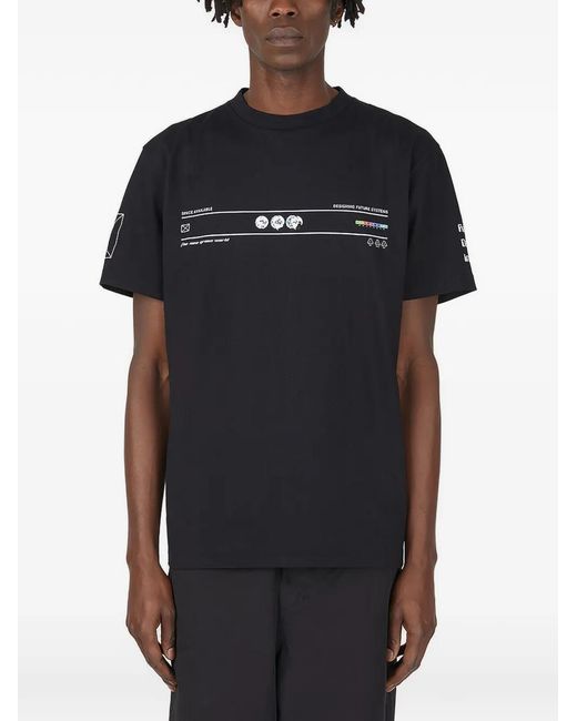 Space Available Black X Alex Olson Systems Graphic-Motif T-Shirt