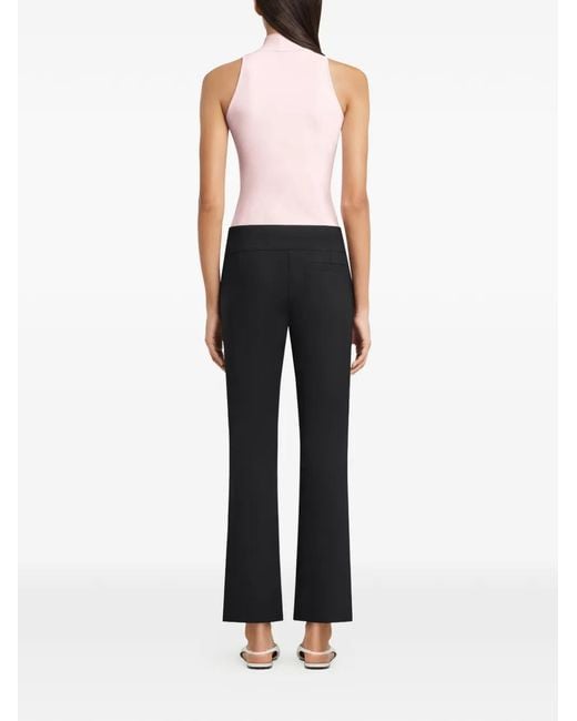 Top Con Logo Courreges de color Pink