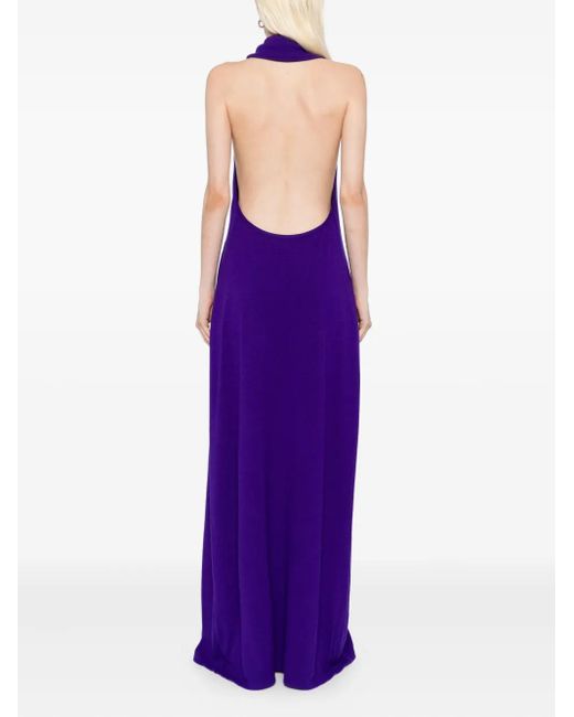 Abito Con Scollo All'Americana di Tom Ford in Purple