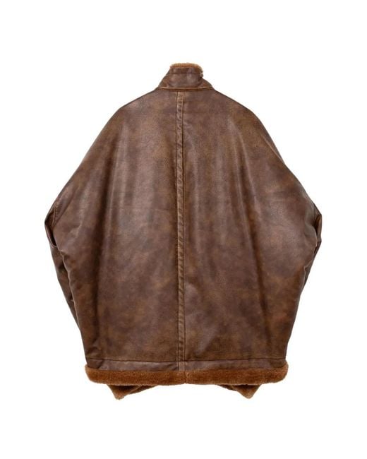 Maison Mihara Yasuhiro Brown Boa Jacket for men