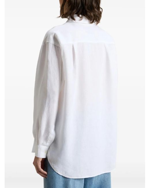 Woolrich White Linen Shirt