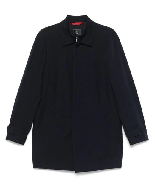 Fay Morning Coat Trenchcoat in Blue für Herren