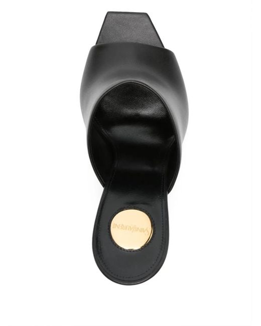Saint Laurent Black Jill 95 Mule