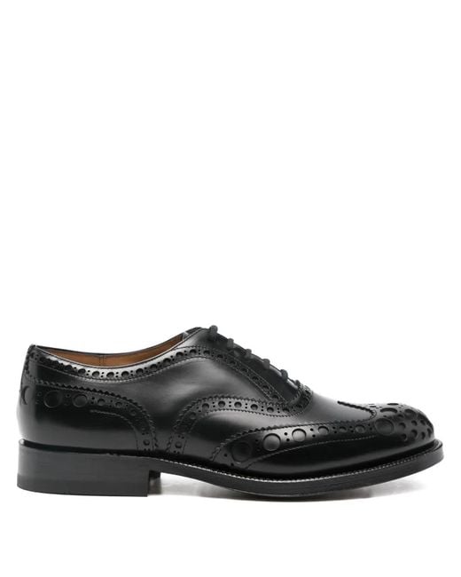 Church's Black Burwood Special Oxford Shoes for men